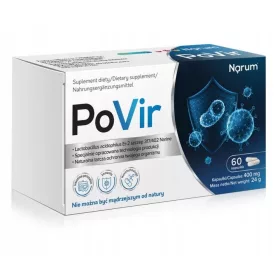 PoVir 400 mg - Ojačajte Vaš imunitet s 60 kapsulama