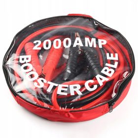   Auto Kabel za Paljenje 2 x 4 m 12 V/24 V 2000 A | Ovaj auto kabel za paljenje je idealan za vozila ispod 9500 cm3. Izrađen od PCV materijala s aluminijskom jezgrom prekrivenom bakrom i cinkanim čeličn