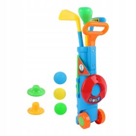   Dječji golf set za djecu | Prijenosni set golf loptica za zabavu u zatvorenom i na otvorenom. Ovaj set kijeva za golf za djecu dolazi u različitim svijetlim bojama koje potiču razvoj dječjeg mozga. Id