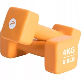    Bučice Bučice od lijevanog željeza 2x4 kg Neoprenski utezi Set fitness bučica 8 kg