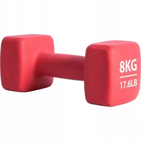    Bučice od lijevanog željeza Neoprenski utezi Fitness 8 kg PURE 2 POBOLJŠAJTE