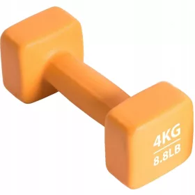    Bučice od lijevanog željeza Neoprenski uteg Fitnes 4 kg PURE 2 POBOLJŠAJ