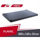Gimnastički madrac za vježbanje 200 x 120 x 10 cm PVC R60 SIVI