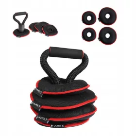  Meki kettlebell, podesive težine 9 kg HMS KRM20