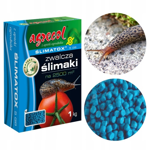 Agrecol Plave Granule Protiv Puževa Slimatox 5 GB, 1kg