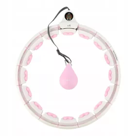 HMS HHW06 Pink Hula Hoop s nitnama s LCD brojačem