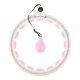 HMS HHW06 Pink Hula Hoop s nitnama s LCD brojačem