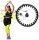 HMS Hula Hop Plus Size s masažerom i utegom za trening i masažu