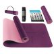  GIMNASTIČKA PODLOGA ZA FITNESS YOGU, VODOOTPORNA, PROTUKLIZNA, 183x61x0,6 CM