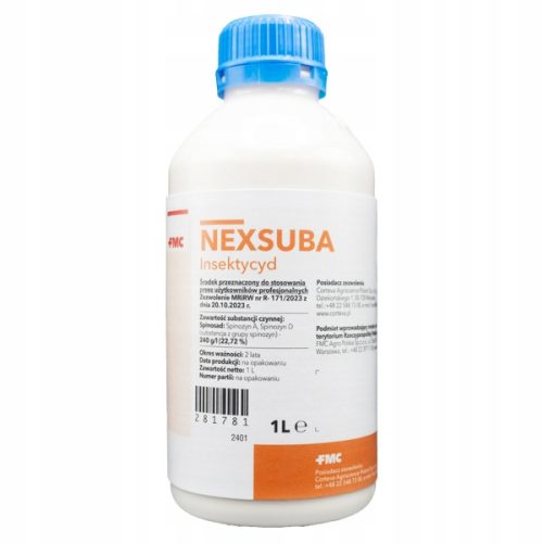 Nexsuba 1L – Biološki insekticid za uspješno suzbijanje štetnika u poljoprivredi