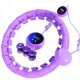 Hula Hoop s Licznikiem i Wypustkami 45 cm Fiolet