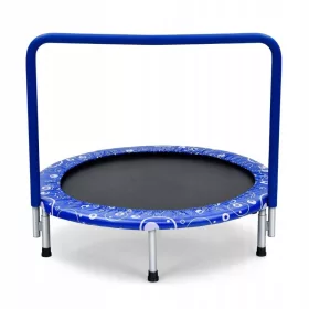 Costway dječja fitness trampolina s rukohvatom od 70,5 cm
