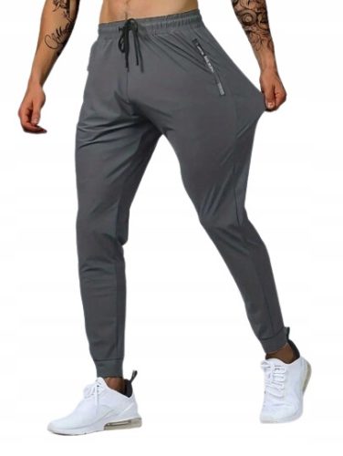  SHEIN MUŠKE HLAČE ZA TRENING, DUGE, SIVE, XL, Ł5A