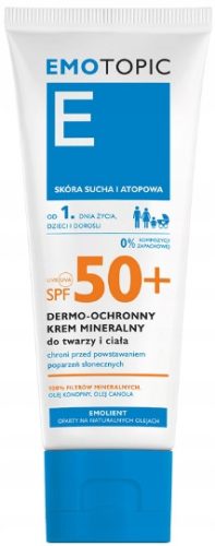 Dermo-Zaštitna Mineralna Krema SPF50+ za Lice i Tijelo 75 ml