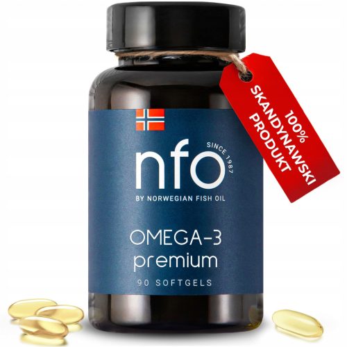 NFO Omega-3 Premium: Visokokvalitetni dodatak prehrani s omega-3 masnim kiselinama