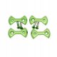 Titanium Green Alloy Platform Pedals for Zero and Light Bicycles
