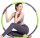 HULA HOP PJENA 8 DIJELA SKLOPIVA SPORT FITNESS SIVO-ZELENA