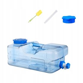    Posuda za vodu za kampiranje s slavinom, višenamjenska boca za vodu