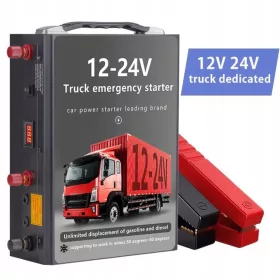   Jump Starter Cocy-009B Booster za Kamione 12/24V 42000mAh 3000/6000A LED USB