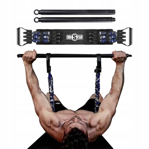 prijenosni bench press, otporne trake s šipkom koja se može skinuti