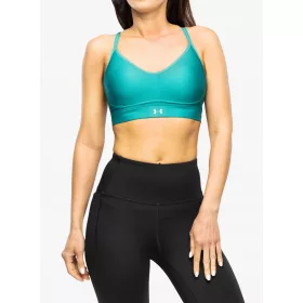    Niski pokriveni sportski grudnjak Under Armour Infinity - Teal XL