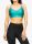  Niski pokriveni sportski grudnjak Under Armour Infinity - Teal XL