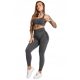  GYM GLAMOUR TAJICE MELANGE TAMNOSIVO SIVO XS