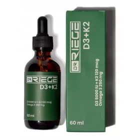   Omega-3 ulje obogaćeno vitaminom K2 i D3 za srce i kosti - 60 ml