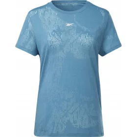    Ženska plava sportska majica kratkih rukava Reebok Burnout rM