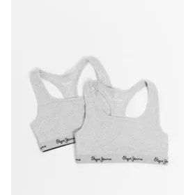  PEPE JEANS SPORTSKI GRUDNJAK 2PAK SIVI XS 1VAF