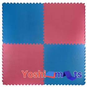    YOSHIMAT SPARK puzzle podloga 1m2 x 1m2 x 4 cm plava i crvena