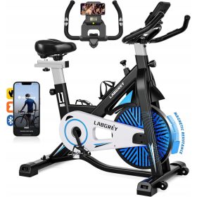    Labgrey mehanički sobni sobni bicikl LABGREY sobni bicikl, senzor otkucaja srca, bijeli