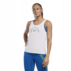    Reebok ženske sportske bokserice majica bijela rS fitness trening