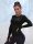  SPORTSKA MAJICA S REBRAMA, CRNI SHEIN M 38