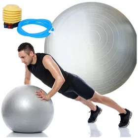    Gimnastička lopta 65 cm za kondicijske i rehabilitacijske vježbe, set sa pumpom