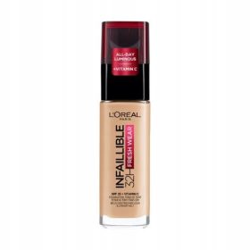   L'Oréal Paris Infaillible 32H Fresh Wear puder za lice 130 True Beige, 30 ml SPF 21-30