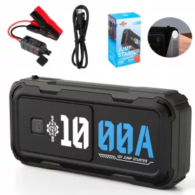   Prilagodljivi prijenosni pokretač akumulatora GEARZAAR 1000A 10000mAh USB
