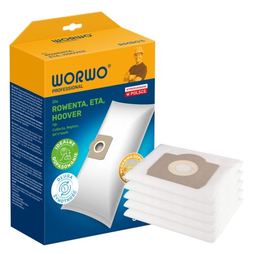  Vrećice od netkanog materijala za usisavač KARCHER WD3 MV3 PARKSIDE PNTS 1250 5 KOM.