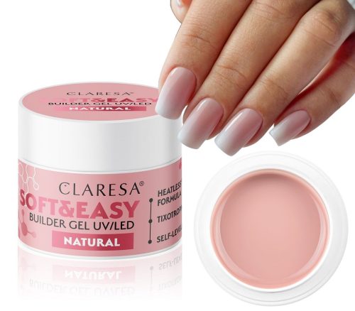 CLARESA SOFT&EASY BUILDER GEL NATURAL 12G