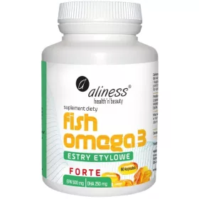   Aliness Fish Omega-3 Forte - Visokokoncentrirani Omega-3 Estri Etila