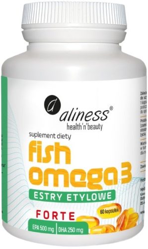 Aliness Fish Omega-3 Forte - Visokokoncentrirani Omega-3 Estri Etila