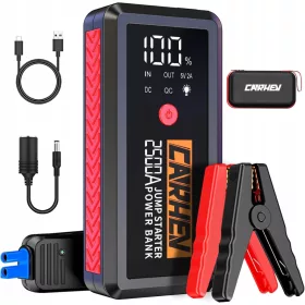   Booster, Auto starter, Powerbank Carhev JS-02, 2500 A, 21800 mAh