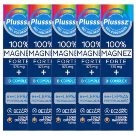   Plusssz 100% Magnez Forte + B-Kompleks - Tablete s Okusom Naranče i Grejpa