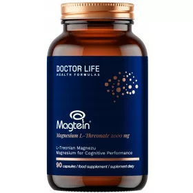   Magtein Magnesium L-Threonate - Napredna Potpora za Mozak i Mentalno Zdravlje, 90 kapsula