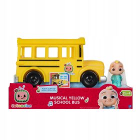  Cocomelon Musical Yellow School Bus Jazwarez