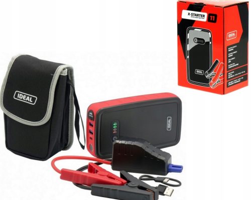 Idealan Pokretač X-STARTER 11 LiPo SAVRŠEN 800A PRIJENOSNI POKRETAČ IDEAL X-STARTER 11  VIŠE NE TREBATE NAPON DA BISTE UPALILI SVOJE VOZILO IDEAL X-S