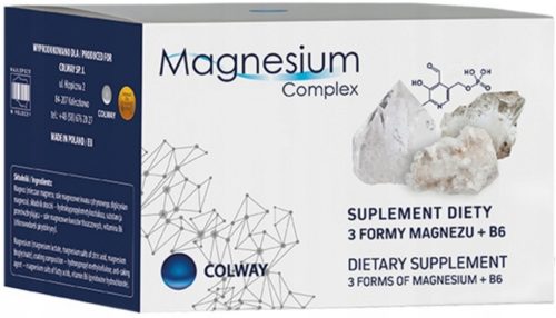 Magnesium Complex - Kompleks Magnezija s Triju Formi i Vitaminom B6, 60 Kapsula