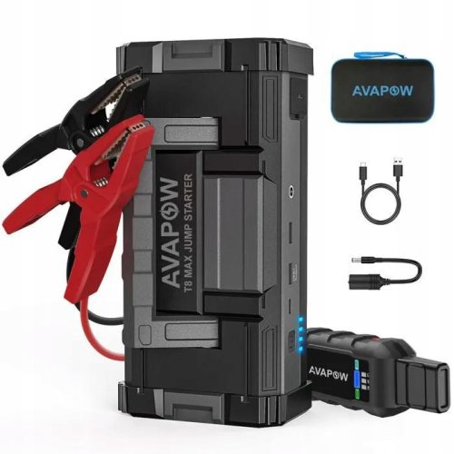 AVAPOW T8 MAX 6000A Booster Powerbank za brzo pokretanje vozila