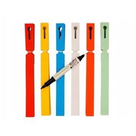    MARKER +6 BOJA VRTLARSKE Etikete za pisanje u obliku petlje 160x17mm 600 komada