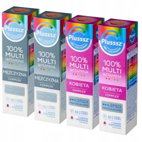  Plusssz Multivitaminski Kompleks za Muškarce i Žene 86 g - Paket od 5 Komada